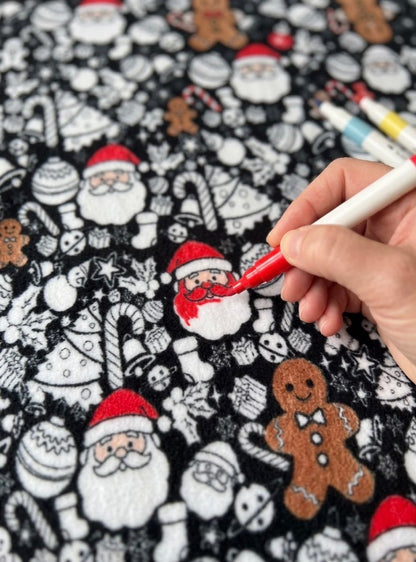 Christmas Coloring Blanket