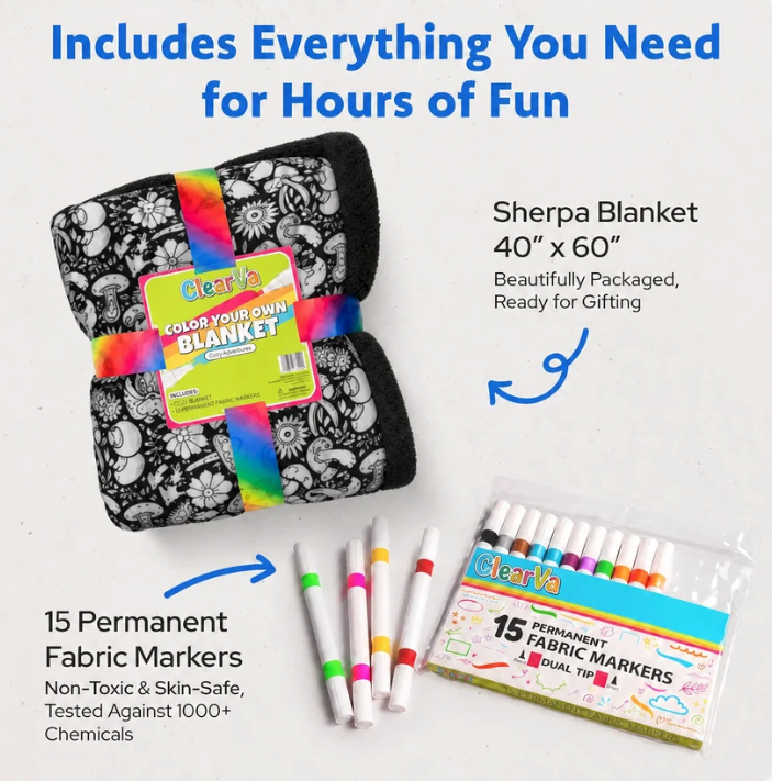 Coloring Blanket