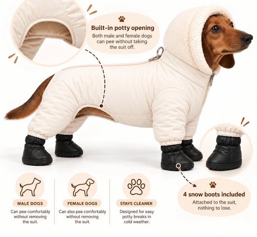 ArticPaws Dog Winter suit